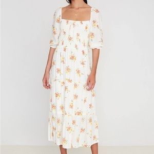 NWT Faithfull the Brand Galet MIDI Dress